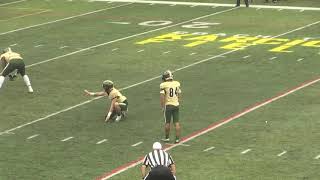 Bergen Catholic vs St Joes SJRs Guglielmello hits second FG [upl. by Adnerak]