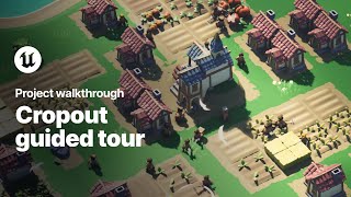 Cropout Casual RTS Sample Project Guided Tour  Unreal Engine [upl. by Alvita]