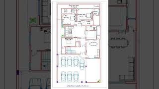 55x100 House Plan 1 kanal House Plan 3 Bed Room House Plan homedesign home housedesign [upl. by Aihgn]