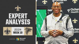 Expert Analysis Falcons vs Saints  2024 NFL Week 10 [upl. by Etta873]