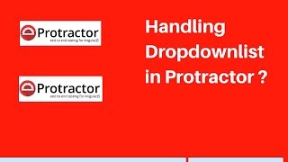 Protractor Tutorial 11  How to handle dropdown list in Protractor automation [upl. by Hector]