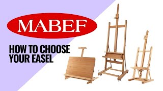 MABEF easel guide  How to choose your easel [upl. by Kimmy573]