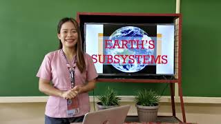 The Four Earth Subsystems  DEMO TEACHING [upl. by Schofield381]