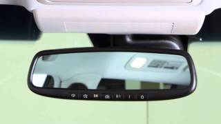 2016 Infiniti QX80  Automatic AntiGlare Rearview Mirror [upl. by Akinom603]