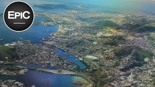 Aterrizaje en Aeropuerto Galeão  Río de Janeiro Brasil HD [upl. by Acinat34]