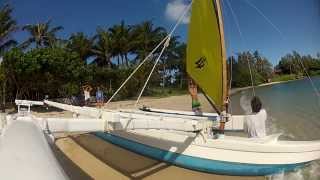 Noa Ginella and his Hawaiian Sailing Canoe [upl. by Fabian]