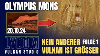 Der OLYMPUS MONS Der Gewaltigste Vulkan im Sonnensystem  Vulkan Wissen [upl. by Prinz]