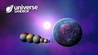 Checking Out A Subscribers Solar System 24 Universe Sandbox ² [upl. by Serrell975]