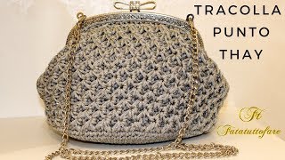 TUTORIAL tracolla punto thay pochettelafatattuttofare [upl. by Bernadine447]