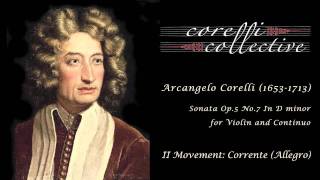 Corelli Violin Sonata Op5 n7  II Mvt  Corelli Collective [upl. by Limber]