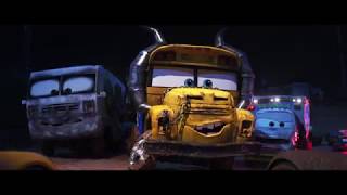 Miss Fritter vs Lightning McQueen  Pixar Cars [upl. by Enomsed]