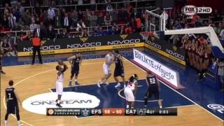 L incredibile buzzer beater di Planinic contro lEA7 Milano [upl. by Killarney]