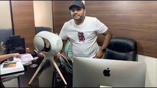 Devialet Phantom Gold speaker review amp unboxing video by Gadget Guru Yatin Shah Mg Vip Lounge [upl. by Lihkin709]