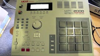 MPC 2000 Tutorial Series Pt1Recording samples [upl. by Tisbee]