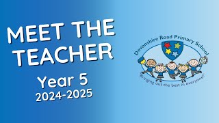 Year 5 Meet the Teacher [upl. by Estes]