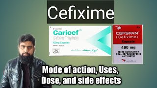 Caricef Cefixime capsule uses dose and side effects  Medicine review [upl. by Laurinda]