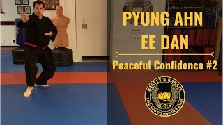 Pyung Ahn Ee Dan  Barleys Karate [upl. by Armyn]