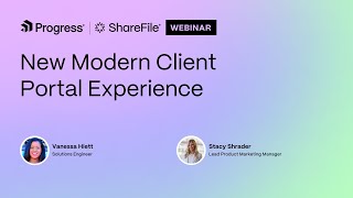 New Modern ClientPortal Experience Webinar [upl. by Greyso]