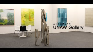 UNAW Gallery at ART BUSAN 2024 Installation [upl. by Won500]