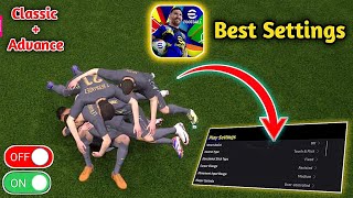 100 Best Settings In Efootball 2025 Mobile  Best Play Settings Efootball 2025 [upl. by Aloysius]