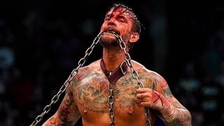 CM Punk vs MJF Dog Collar Match Revolution 2022 Highlights [upl. by Ranice]