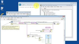 LabVIEW code Host a Web service walkthrough [upl. by Ashil663]