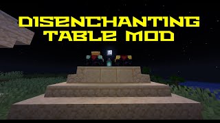 Disenchanting Mod  Minecraft 117  Desencantar Objetos  Review en Español [upl. by Orlene738]