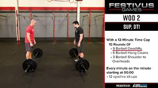 Festivus Games WOD Standards Team April 2022 [upl. by Aseeram873]