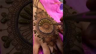 Back Hand Mehndi Designs 💓  Engagement Mehndi Design mehndi hennadesign trending mehndidesign [upl. by Giaimo]