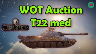 WOT Auction 2024  T22 medium how much is it worth [upl. by Kaufmann]