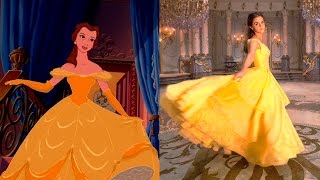 Beauty and the Beast in REAL LIFE  MOVIE vs CARTOON [upl. by Akenna453]