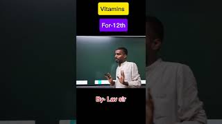 For12th important topic Vitamins  1M views [upl. by Kcirdorb]