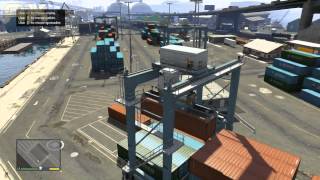 Grand Theft Auto 5Walkthrough Part 24Mission23Scouting The Port [upl. by Ev]