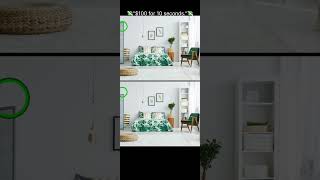 Spot the 5 Hidden Differences Picture Game🤔🤔shorts viralvideo [upl. by Ala]