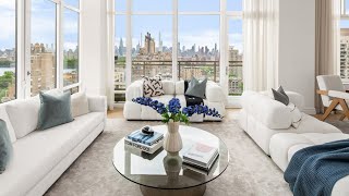 INSIDE a LAVISH FULL FLOOR CONDO OVERLOOKING CENTRAL PARK  15 West 96th Street 21  SERHANT Tour [upl. by Ylliw]