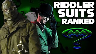 Every LiveAction Riddler Suit ranked from Worst to Best [upl. by Akerdal]