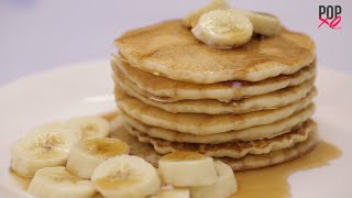 How To Make Pancakes  Quick Dessert Recipe  POPxo Yum [upl. by Vedette]