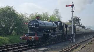 No 4079 arrives at Toddington on 14052023 [upl. by Kaltman]