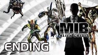 Men in Black Alien Crisis Walkthrough  Part 12 ENDING Lets Play PS3 XBOX [upl. by Brandie]