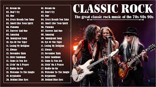 Classic Rock Of 70s 80s 90s  List of classic rock songs [upl. by Tandi533]