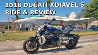 2018 DUCATI XDIAVEL S  Ducatis New Cruiser  Ride amp Full Review [upl. by Monaco]