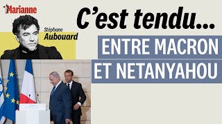 C’est tendu entre Macron et Netanyahou [upl. by Gardy]