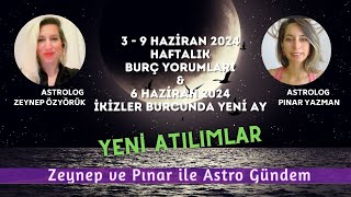 3  9 Haziran 2024  Haftalık Burç yorumları [upl. by Bondy]