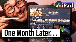 DaVinci Resolve iPad One Month Later… is it still worth it [upl. by Kurtzman438]