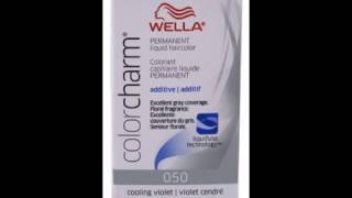 Wella Color Charm Liquid 050 Cooling Violet 2 Pack [upl. by Inah]