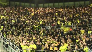 BVB vs Olympiakos Borussia Dortmund Fans ΟΛΥΜΠΙΑΚΟΣ Piräus 10 UEFA Champions League [upl. by Atteras]