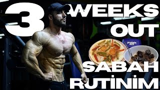 SABAH RUTİNİM  PRATİK KAHVALTI VE KOLAY PİRİNÇ UNU TARİFİ  3 WEEKS OUT  GÜNCEL FORM [upl. by Aindrea740]