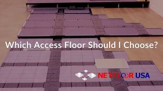 Which Kind of Raised Access Floor Do I need  Netfloor USA [upl. by Onileva943]