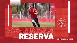 LA RESERVA EN VIVO VS SAN LORENZO [upl. by Naesal]