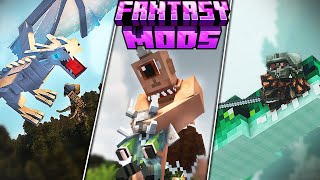 TOP 20 RPGFantasy Mods For Minecraft 1202 And Other Versions ForgeFabric [upl. by Arodnap]